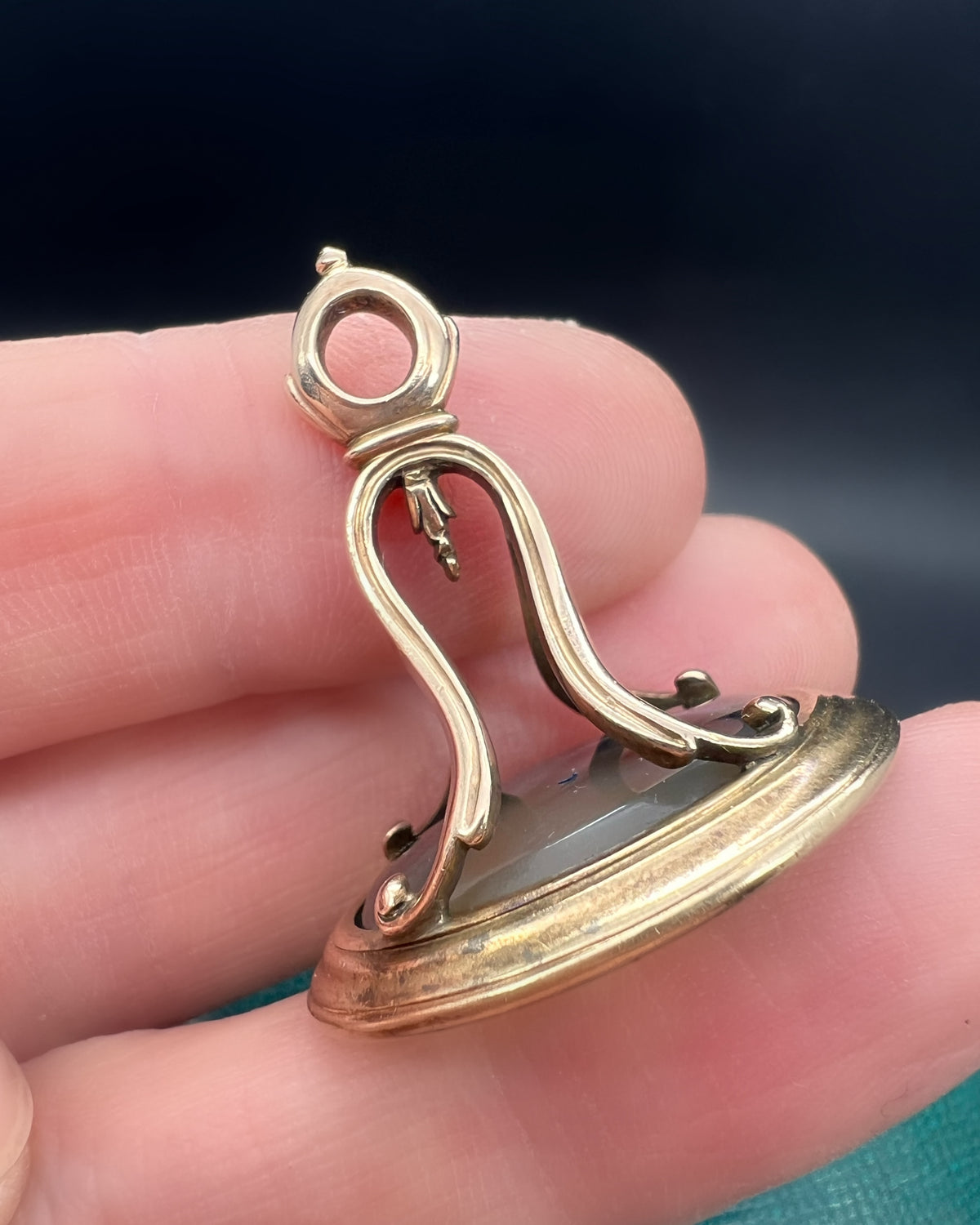 Georgian Gryphon Seal Fob