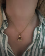 15 carat gold Regency Dog Fob
