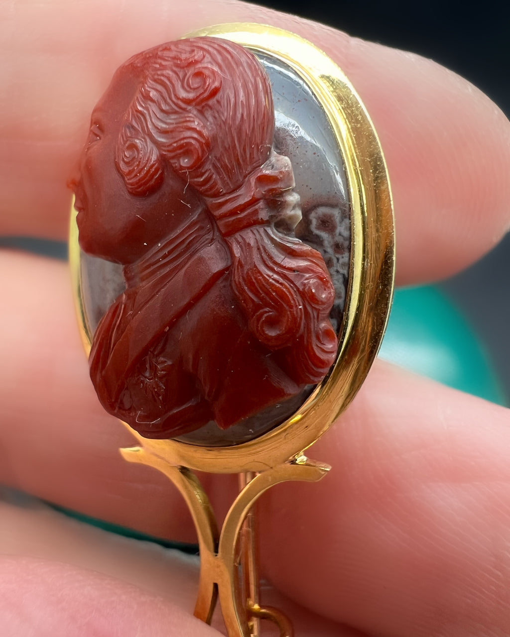Frederick the Great Portrait Cameo