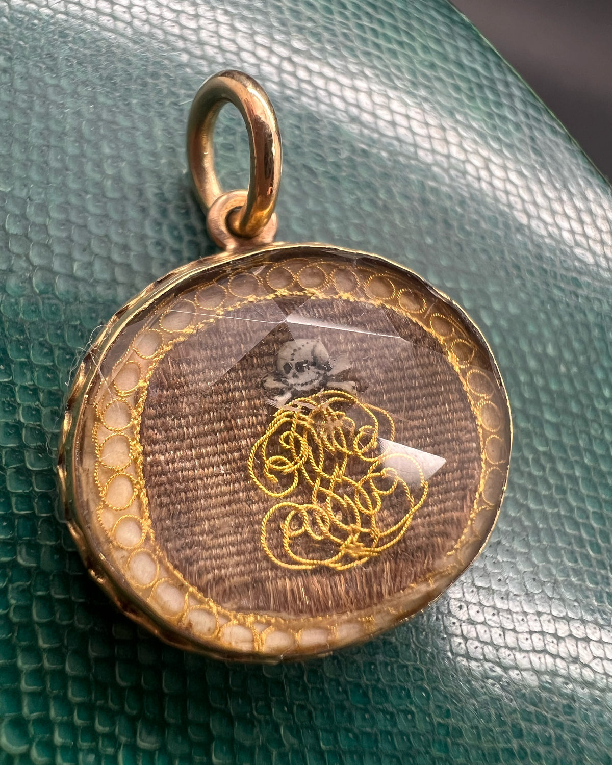 Queen Anne Stuart Crystal Skull Pendant