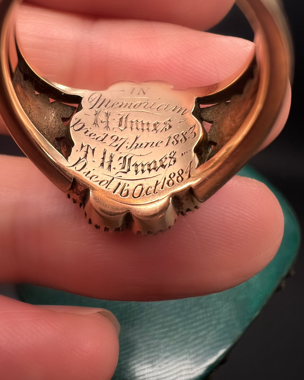 Victorian Mourning Ring