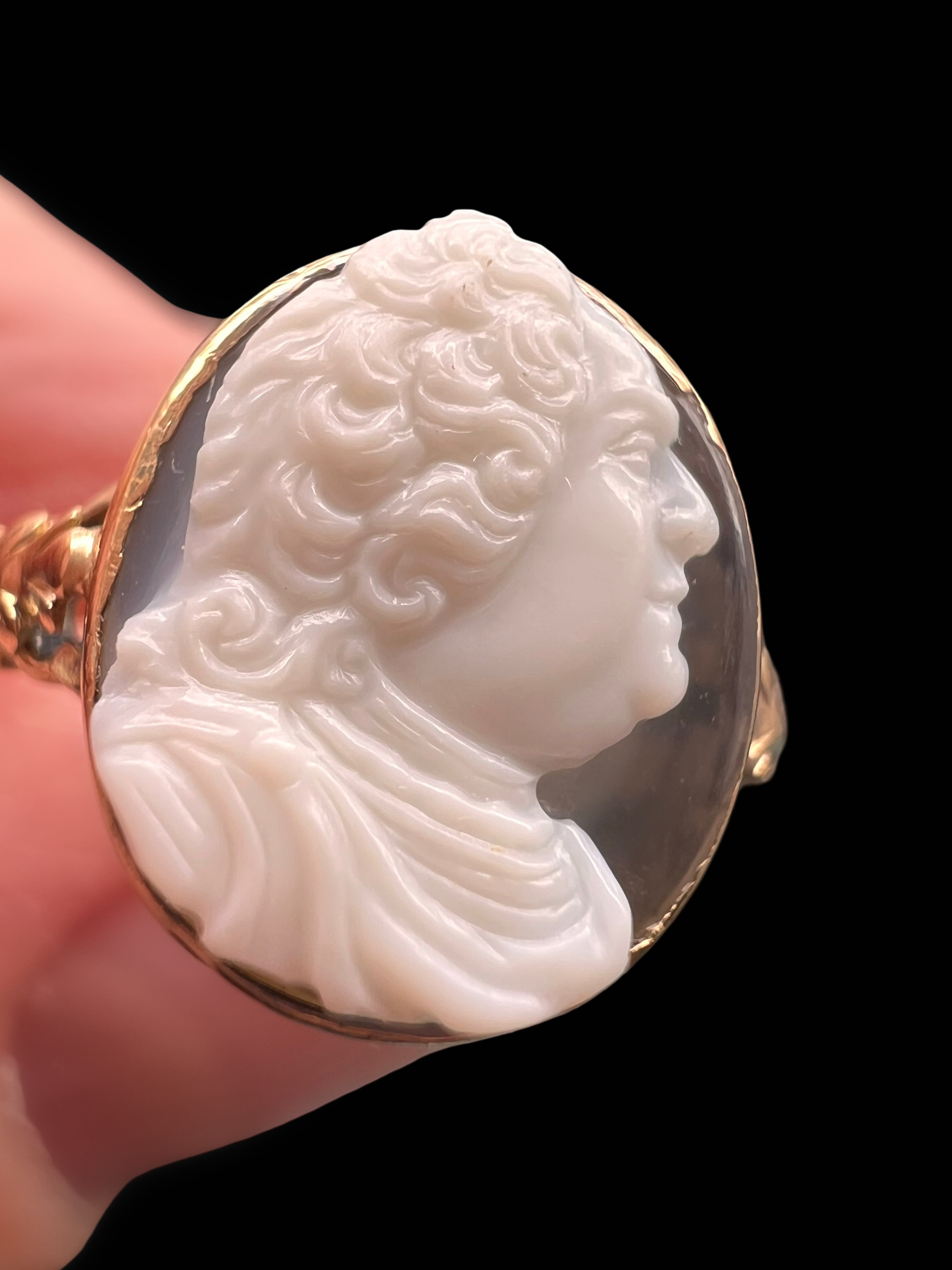 Elector of Saxony Cameo Ring