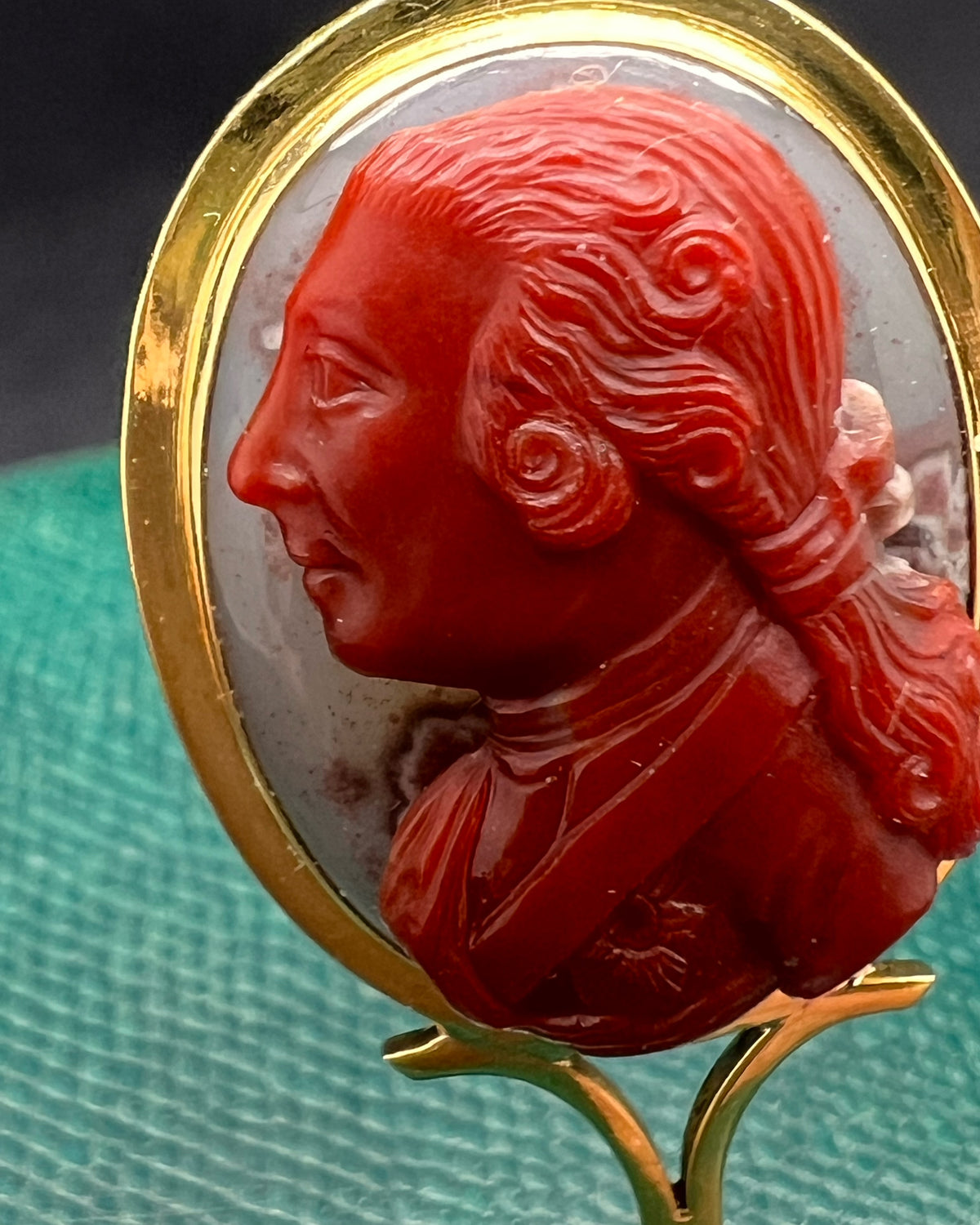 Frederick the Great Portrait Cameo