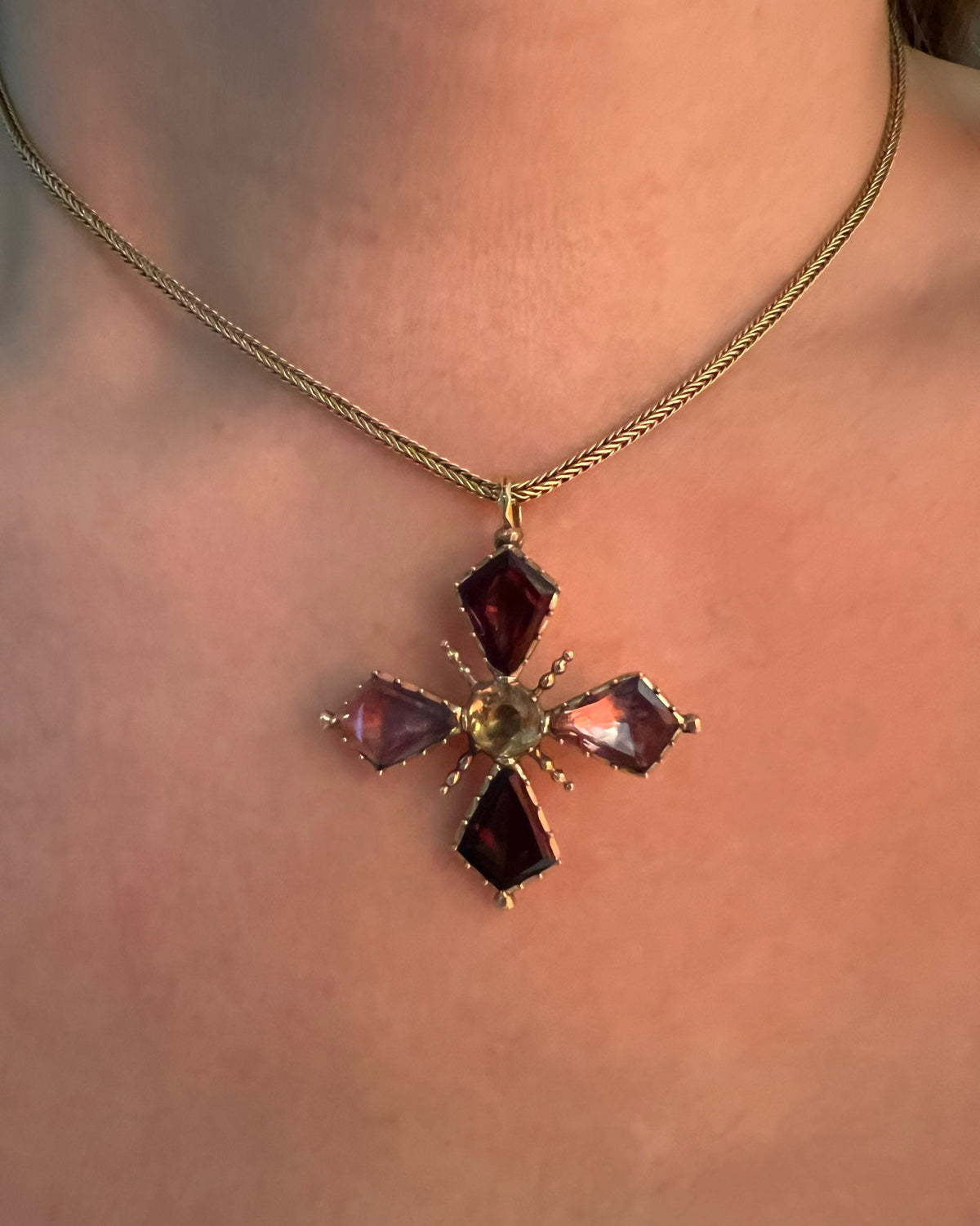 Georgian Foiled Pendant