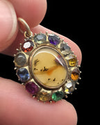 Georgian Harlequin Pendant