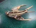 Victorian Rose-Diamond Swallow