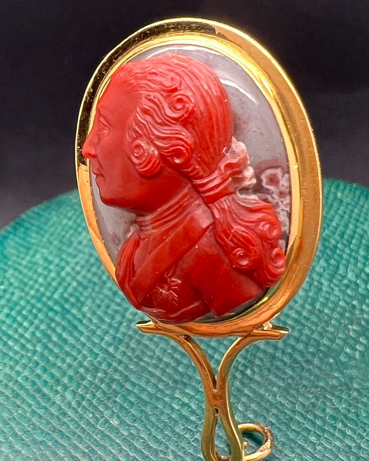 Frederick the Great Portrait Cameo