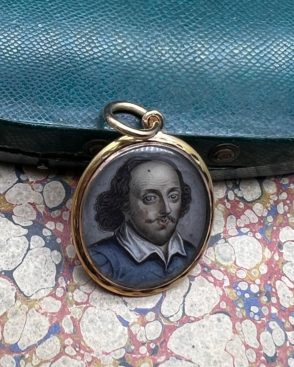 Georgian Portrait miniature of William Shakespeare