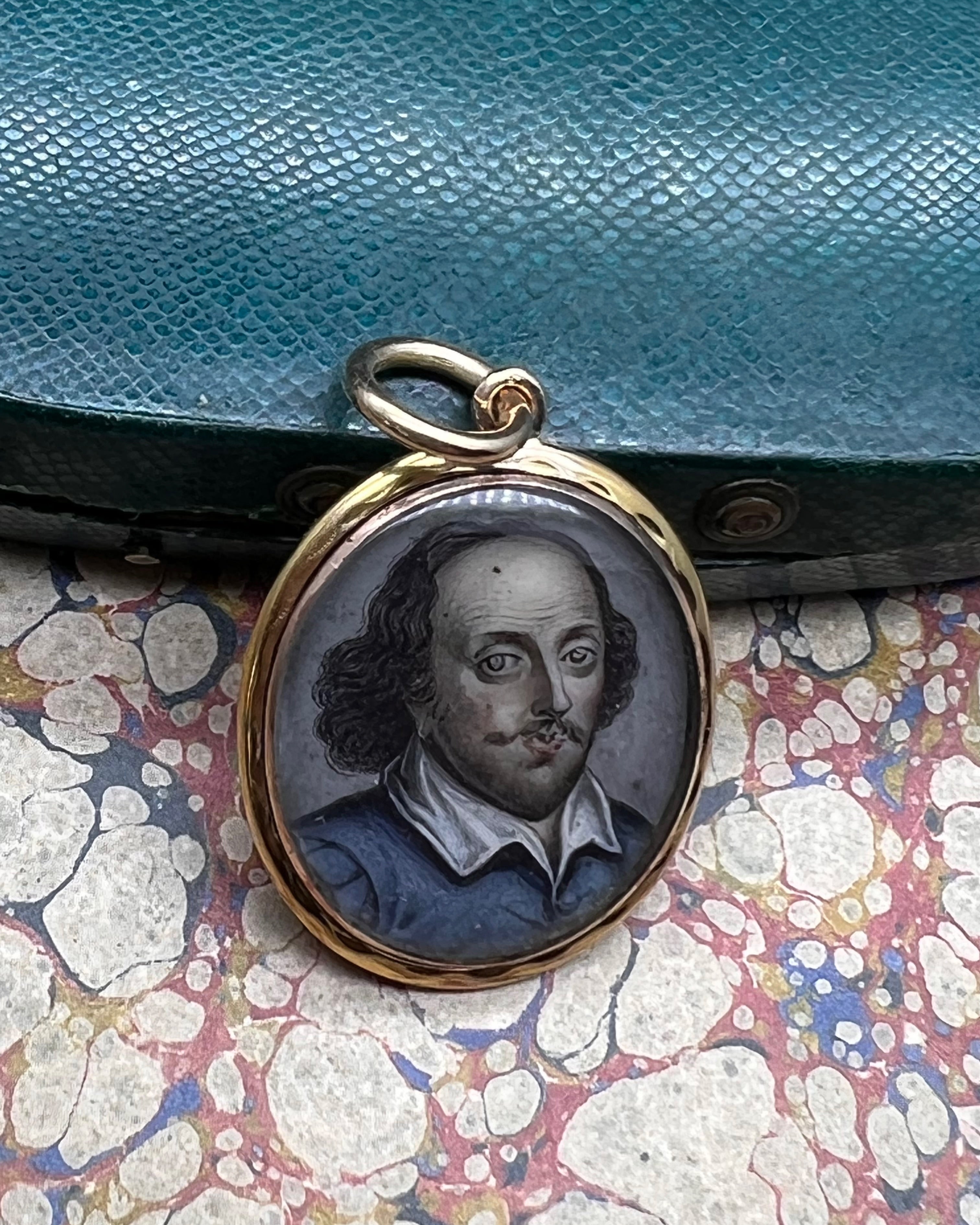 Georgian Portrait miniature of William Shakespeare