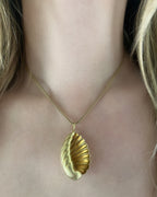 18 carat Victorian Seashell Pendant
