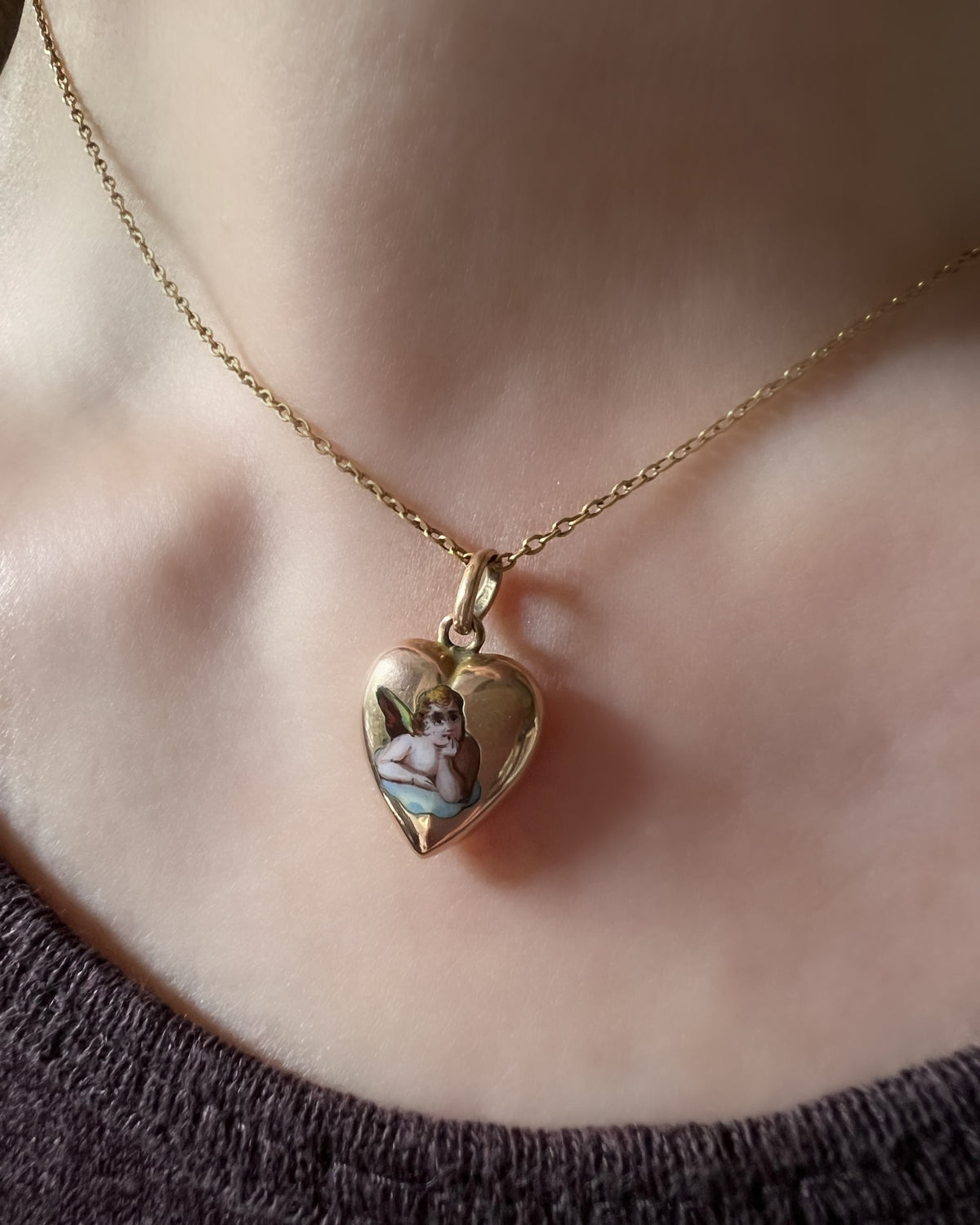 Raphael’s Angel Heart Pendant