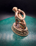 15 carat gold Regency Dog Fob