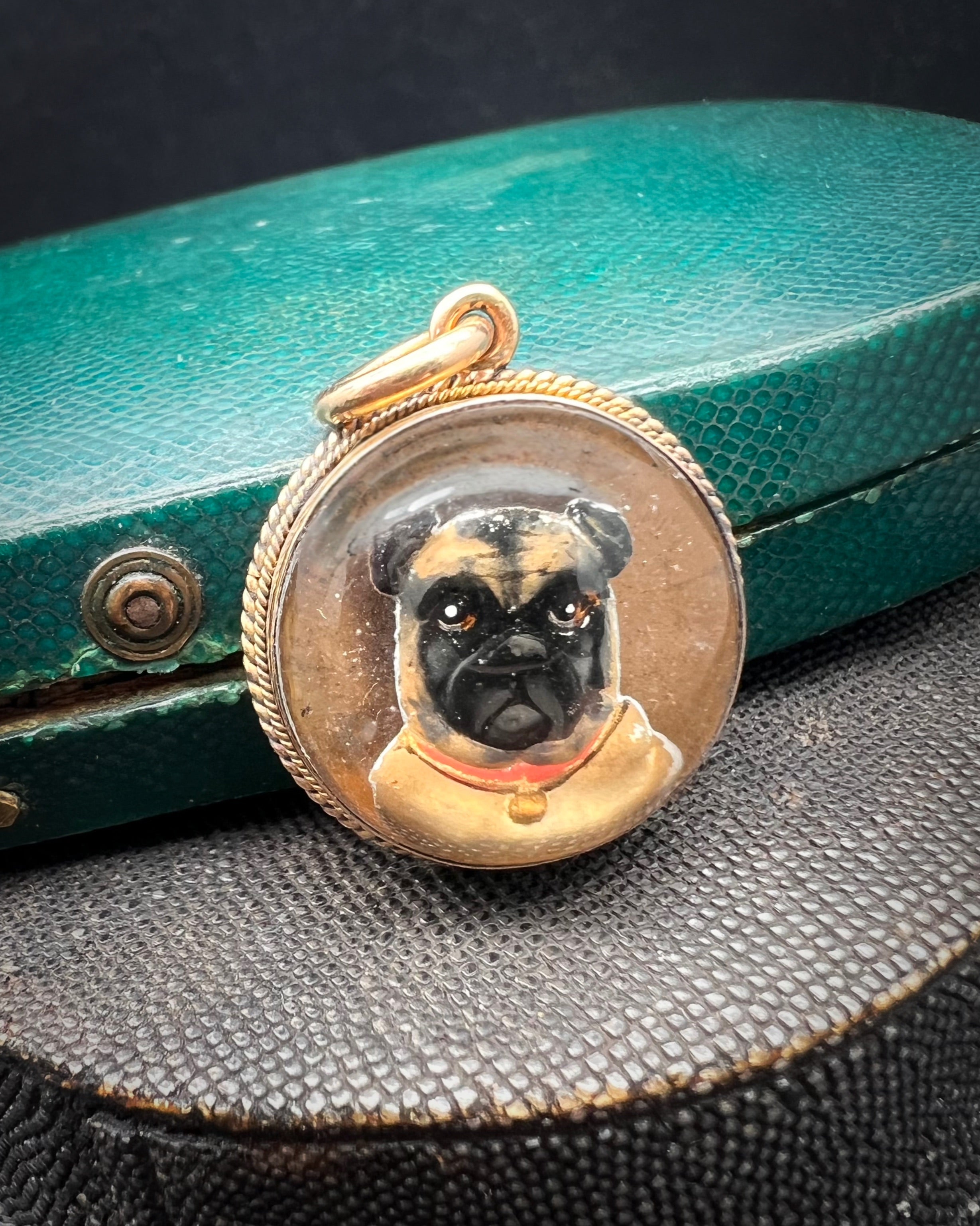 Essex Crystal Pug Pendant