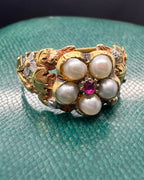 Georgian Pansy  Ring