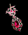Garnet Rococo Pendant