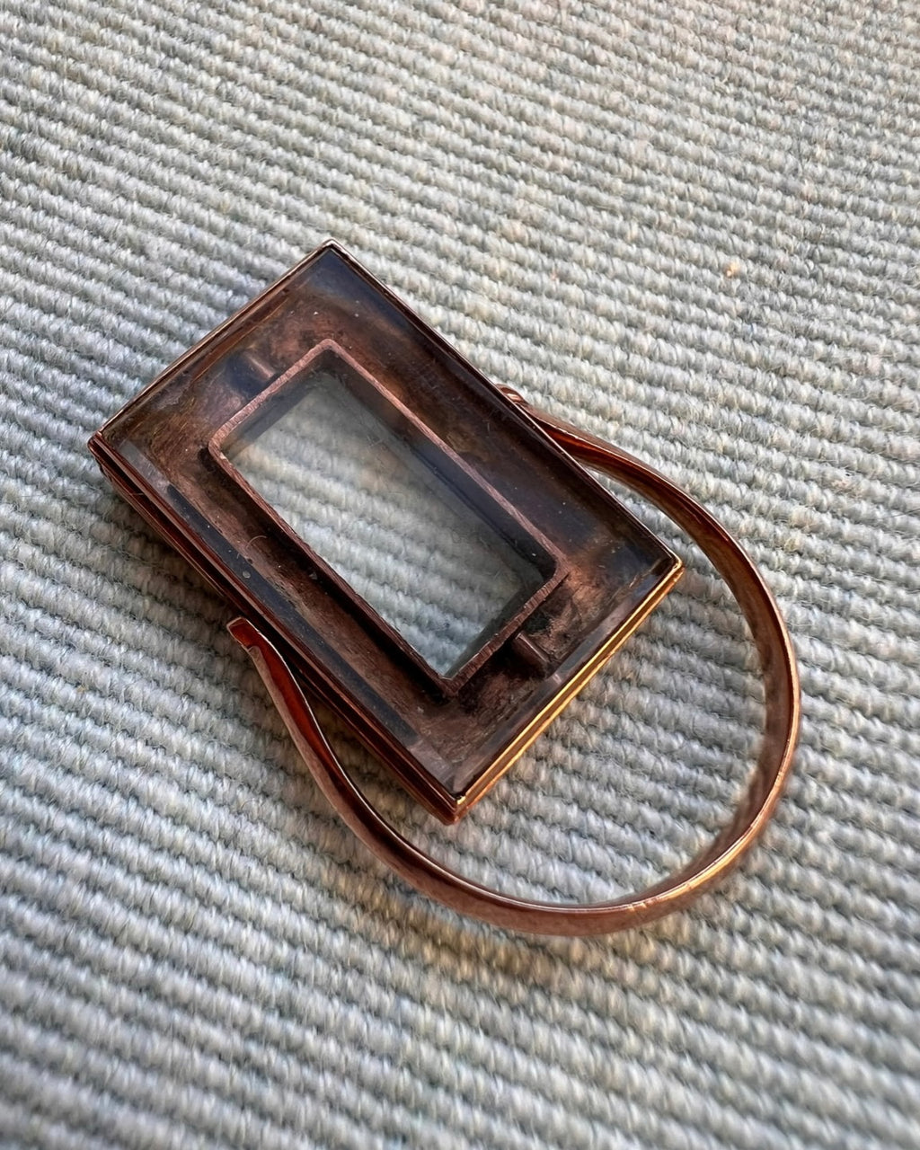 Georgian Envelope Locket Ring