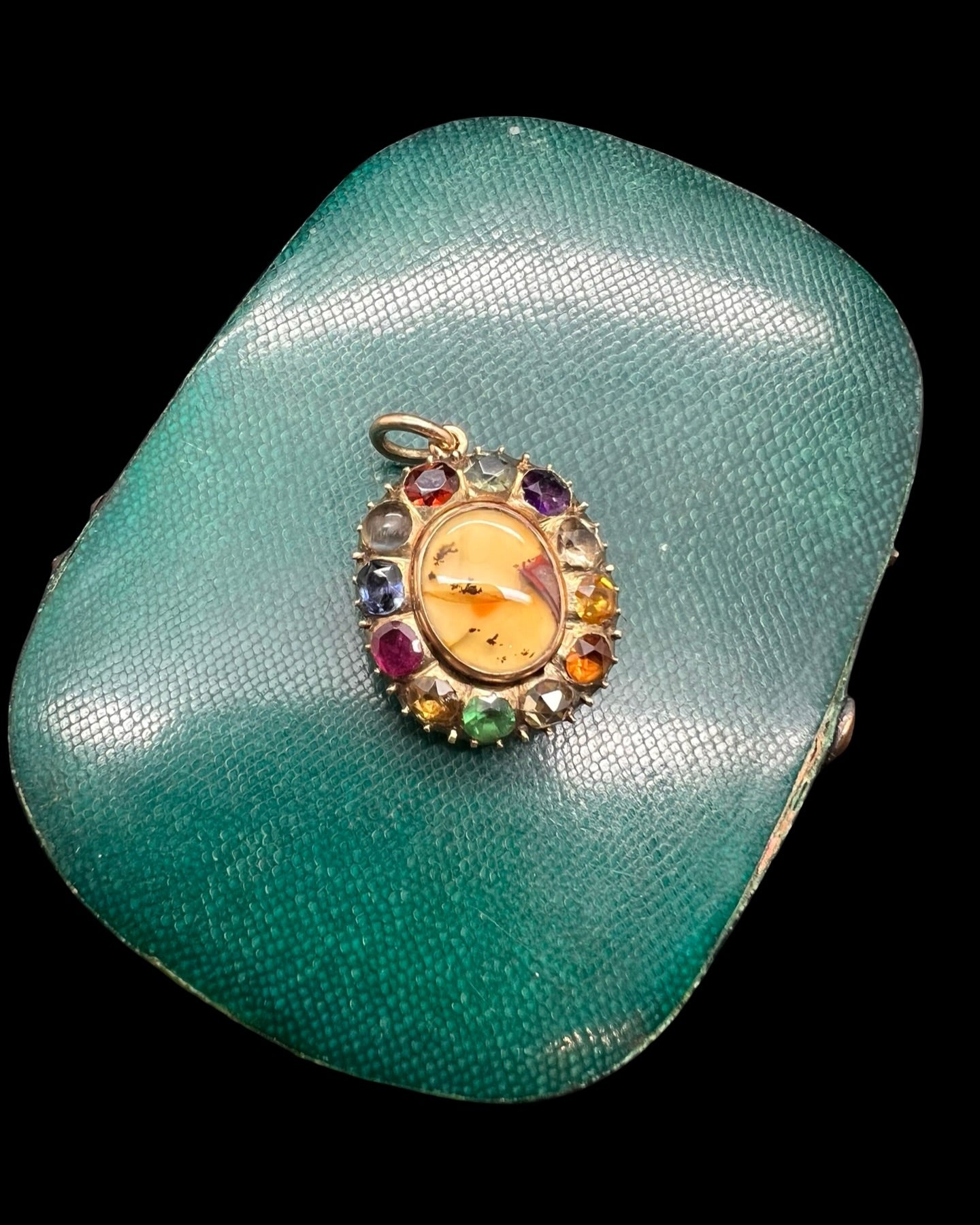 Georgian Harlequin Pendant