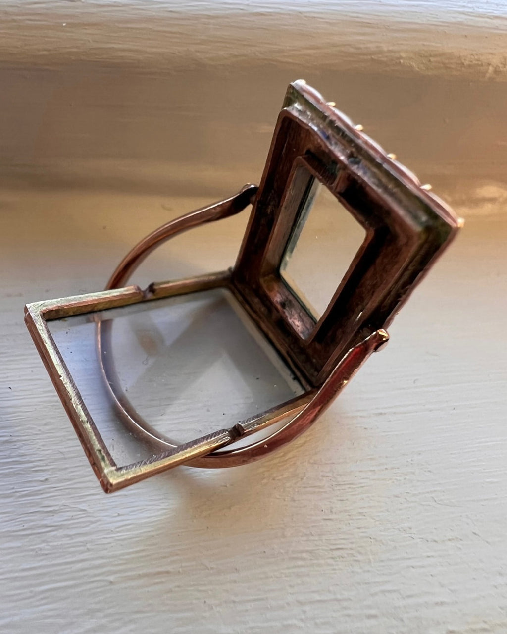 Georgian Envelope Locket Ring