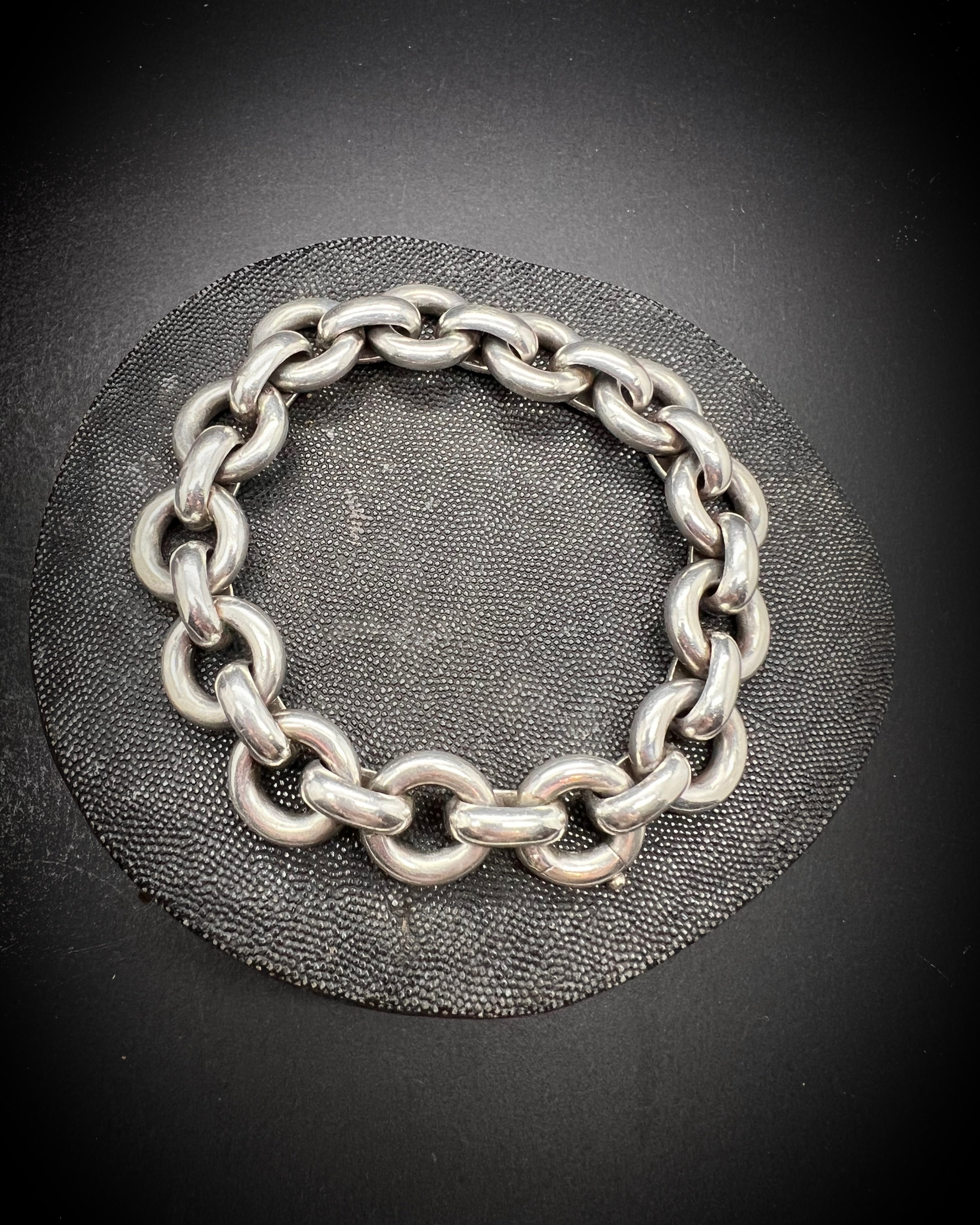 French Silver Bracelet
