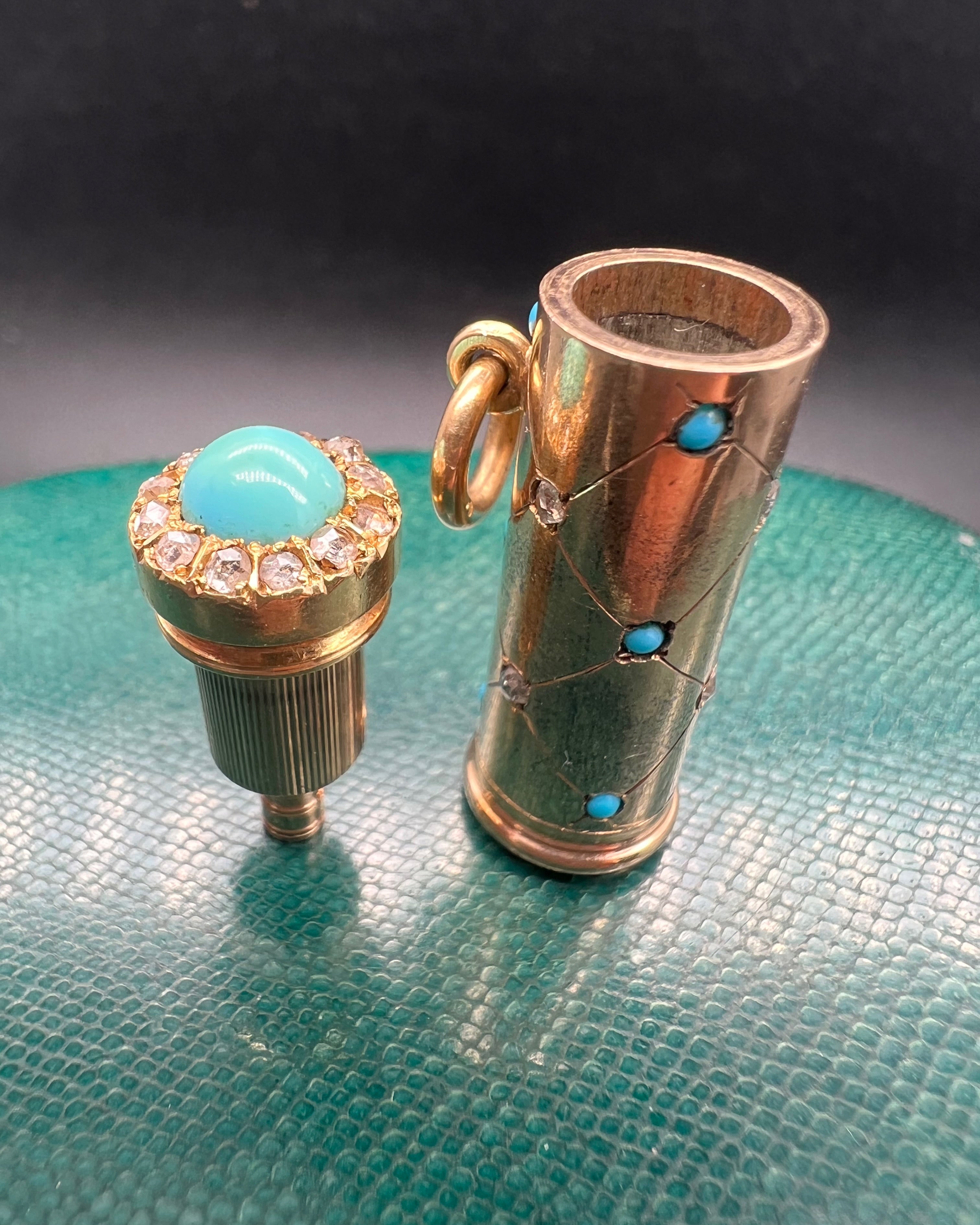 Miniature Telescopic Gold Pencil
