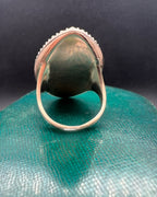 Georgian Diamond Navette Ring