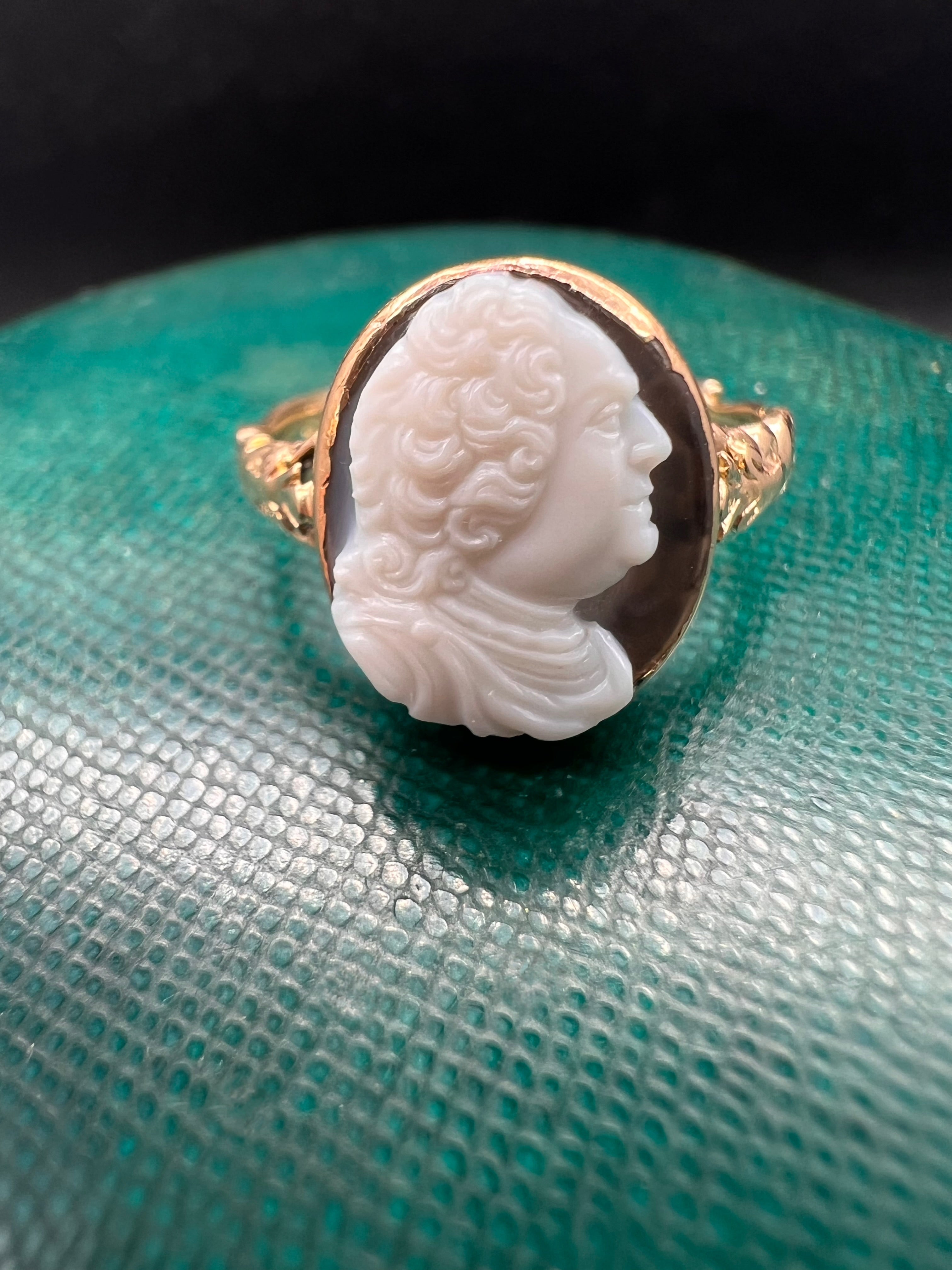 Elector of Saxony Cameo Ring