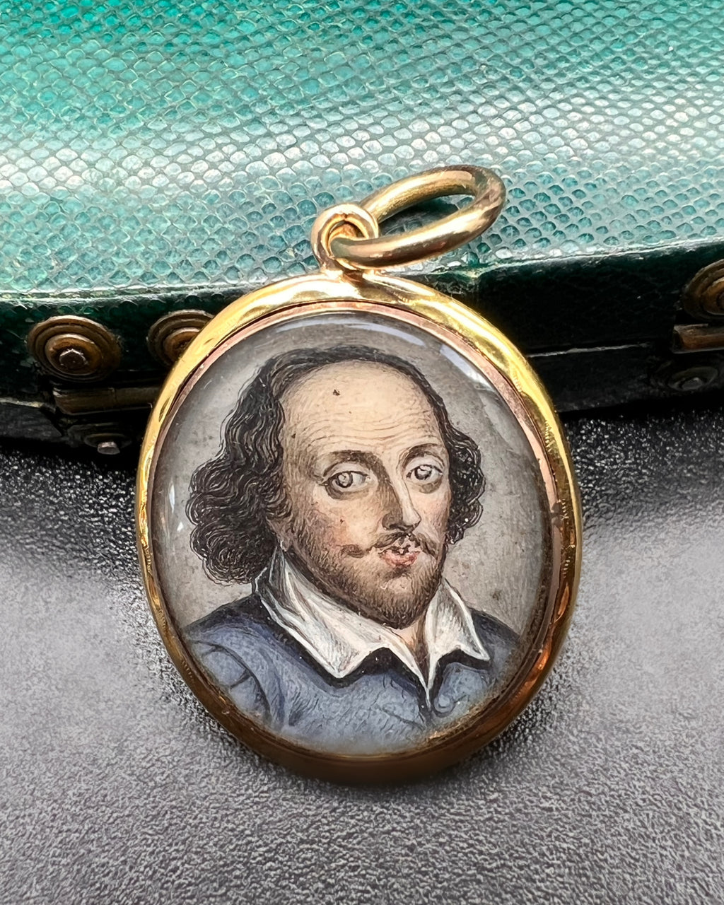 Georgian Portrait miniature of William Shakespeare