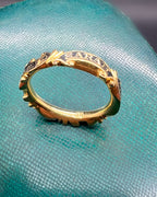 George II Rococo mourning band