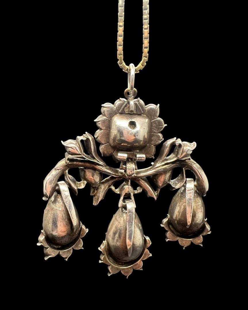 Portuguese Rock Crystal Girandole