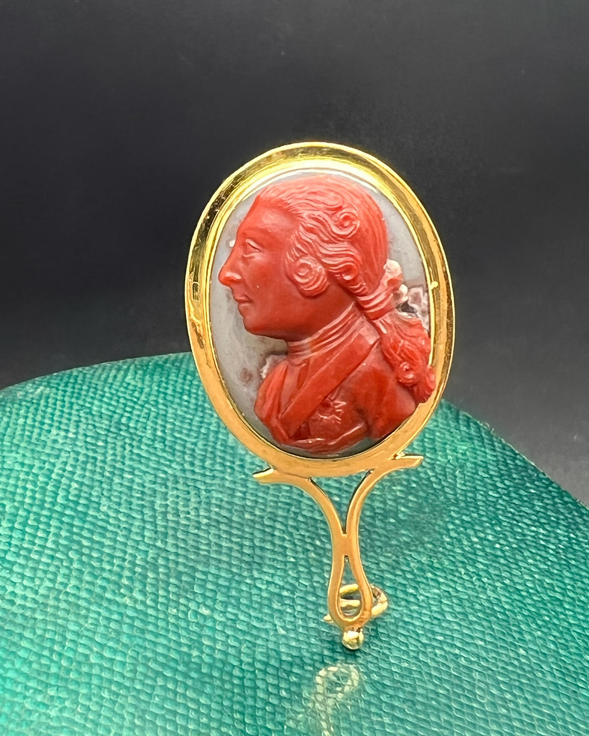 Frederick the Great Portrait Cameo