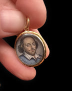 Georgian Portrait miniature of William Shakespeare