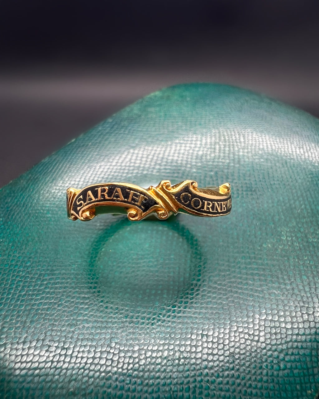 George II Rococo mourning band