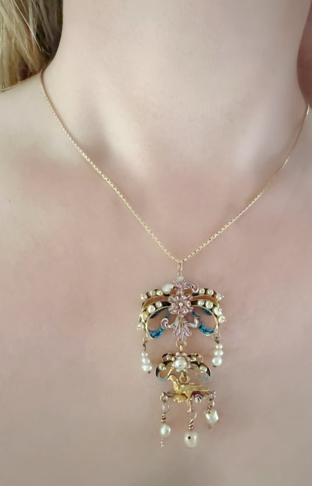 Sicilian Baroque Pendant