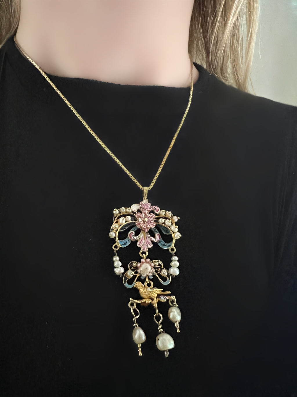 Sicilian Baroque Pendant