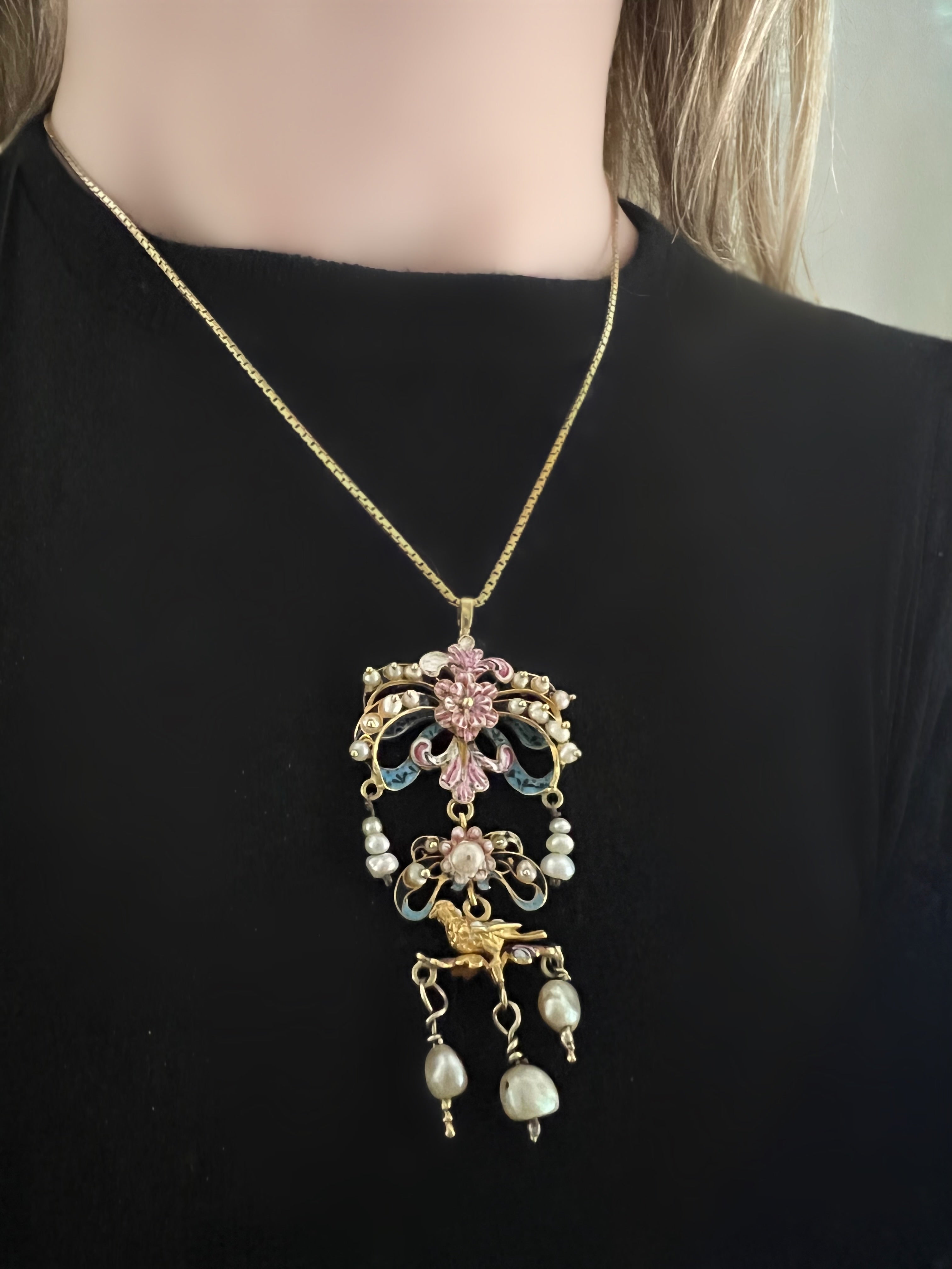 Sicilian Baroque Pendant