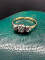 Old Cut Diamond Ring